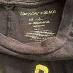 Grayson Threads Easy Tiger 1986 Black Cut off Muscle Crop Top Photo 2