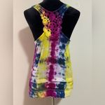 Handmade  Edme & Esyllte Tie Dye Floral Tank Top size 0 Photo 3