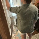 Free People  Cotton Green Pocket Top Photo 2