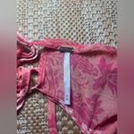 Free People Women's Penny Lover Cold Shoulder Orange Paisley Dress,Size M Photo 12