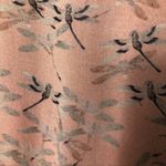 Pam & Gela  Smocked Yoke dress pink dragonfly print size medium Photo 4