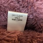 Zenana Outfitters Purple plush polyester long open-front hooded sleeveless cardigan Photo 6