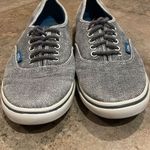 Vans Grey Pro Authentic Old Skool Skate Shoes Sneakers Unisex Size M5.5 W7 TB8C Photo 2
