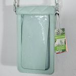 Badgley Mischka  Pastel Green Crossbody Bag NWT Green Phone Case Bag Photo 5