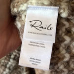 Rails  Echo Chunky Roll Neck Pullover Sweater in Brown Striped Womens Size XS Photo 6