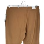 Calvin Klein Women's Whitney Button Front Wide Leg Pants size 22W Camel NWT Photo 4