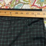 Sanctuary  women's size medium pull on leggings green black plaid 26.5" inseam Photo 4