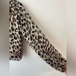 BUDDY LOVE Bridgerton Long Sleeve Blouse in Oreo Cheetah Pattern Size Small Photo 13