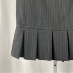 Valerie Stevens  Size 6 Stripe Ruffle Pleat Retro Pencil Skirt Office Formal Photo 2