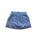 Adidas ‎ tennis skirt skort athletic seersucker blue plaid country Dorthy medium Photo 3