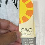 C&C California  Black White Tropical Floral Leafy Wide Leg Pants LINEN NWT #0514 Photo 2