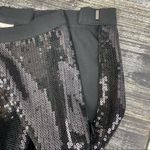 Neiman Marcus  Black Sequins Full Length Evening Occassion Pants S 0 Photo 3