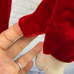Vintage 60s Red Velvet GoGo Mod Mini Dress M/L Size M Photo 5