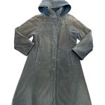 American Vintage Vintage The Membership Reversable Corduroy brown/ black hooded Coat size large Photo 8