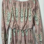 Vintage 70s Boho Floral On/Off Photo 2