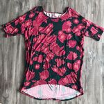 LuLaRoe Irma Strawberry Print Tunic Top Size Medium Photo 0