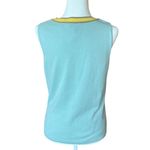 Vintage Escada for Neiman Marcus Silk and Cashmere Tank Womens Size 10 (M) Italy Blue Photo 2