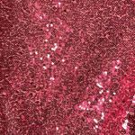 Lush Clothing NWOT Woman's Lush Sequin Short Sleeve Crop Top In Fuchsia Photo 3