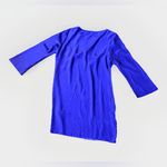 Alice & Trixie Alice‎ Trixie Silk Shift Dress Midi Long Sleeve Work Casual Size Large Photo 1