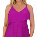 MAGICSUIT orchid tankini top. 8. NWT Purple Photo 0