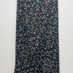 Vintage Jones New York Floral Maxi Skirt 10 Petite Y2K Black Fairy Grunge Retro Size 10P Photo 0