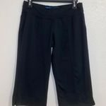 Nike Dri-Fit Black Wide Leg Athletic Capris Women’s Size Small Photo 0