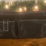Black Faux Leather Wristlet Photo 0