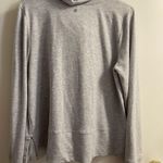 Yogalicious  grey turtle neck sweatshirt size large Photo 3