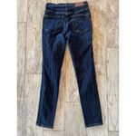 Madewell Denim Jeans 9" Mid Rise Skinny Jean size 25 Dark Wash MA938 Womens Photo 4