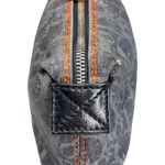 Christian Dior  Homme Monogram Flight Pouch Navy Denim Orange Trim Made in Spain Photo 10