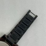 Anne Klein  women black tone watch 35mm round quartz analog size 5.5” running Photo 6