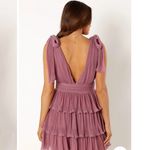 Petal and Pup  Dusty Pink Ruffle Mini Dress L NWT Photo 1