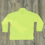 Aerie NWT  Oversized Sherpa Fleece Pullover Sweatshirt Top Neon Yellow Size M Photo 6