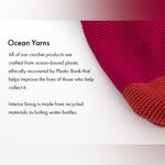 The Sak NWOT Large Dylan Backpack in Crochet w/ Adjustable Backstrap Cream Ivory Photo 2