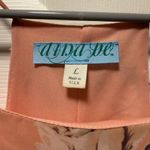 Source Unknown Boutique Plush Pink Floral Blouse Large Photo 1