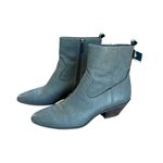 Circus by Sam Edelman  Western Boots Garth Gray Blue Faux Vegan Leather Womens 6 Photo 1