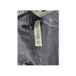 Zenana Outfitters Washed Seamless High-Waisted Ribbed Shorts L/XL Gray Photo 2