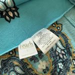 BEACH INC Boho Pull On Multi Color Blue Sz L Convertible Shirt Size L Photo 4