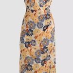 Micas  Women floral Dress Sz. Med (Runs Small) NWT Side Split Tie Shoulde… Photo 0