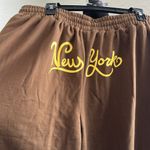 New Brown Women’s Straight leg Sweatpants Size 1X Photo 4
