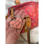 Dooney & Bourke Vintage Pink DB Logo Satchel Bag Designer Handbag Y2K Photo 6