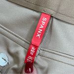 Spanx  Vegan Leather Straight Cigarette Leg Pants Toffee Beige Sz XL Photo 5