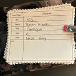 Susan Graver  Liquid Knit‎ Cardigan Black XL Photo 10