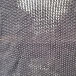 Almost Famous Fur Vest Knit Back Black Grey White Photo 2