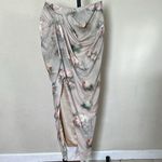 House Of CB  Vesper Gathered‎ Side Slit Skirt NWOT size L Photo 4