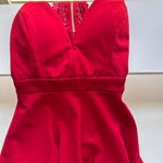 Dillard's Burgundy Mini Dress Photo 0