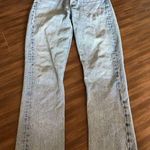 AGOLDE  denim Riley high rise straight crop in zephyr size 25  style a056d-811 Photo 0