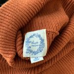 Francesca's Francesca’s Larissa Camel Turtleneck Crop Sweater Photo 4