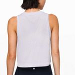 Breeze By Muscle Crop Tank *lululemon Silver Lilac Photo 1