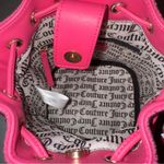Juicy Couture NWT  Beach Couture Crossbody Terry Pink Flash Bucket Bag Photo 8